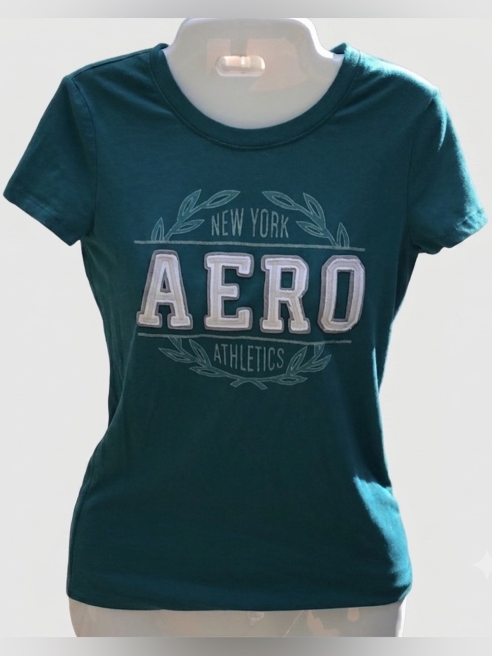 Teal Aeropostale crew neck T-shirt